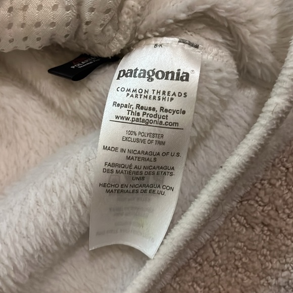 Patagonia white/cream Retool Snap T Pullover Sweater - Picture 4 of 4